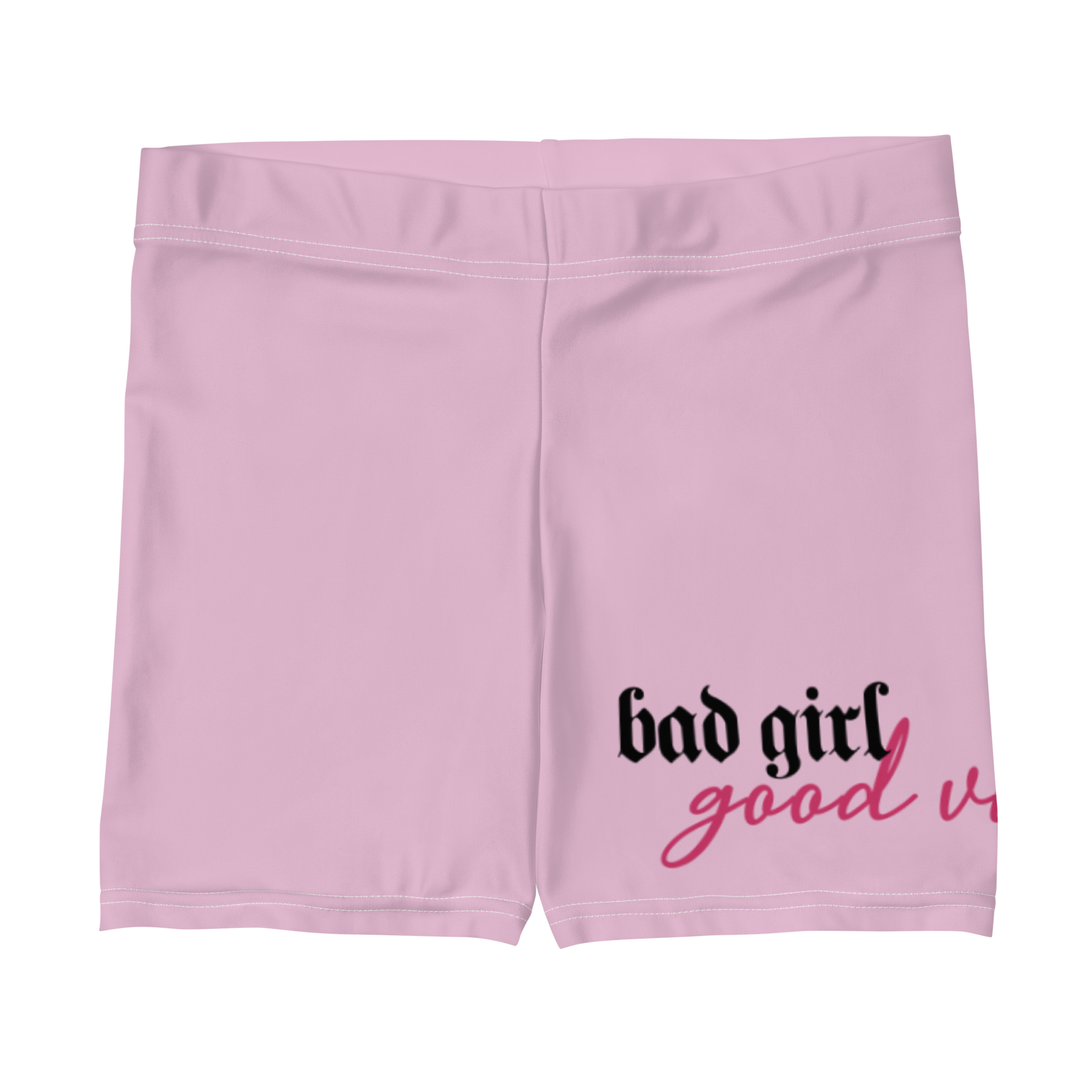 Bad Girl Good Vibe Spandex Shorts
