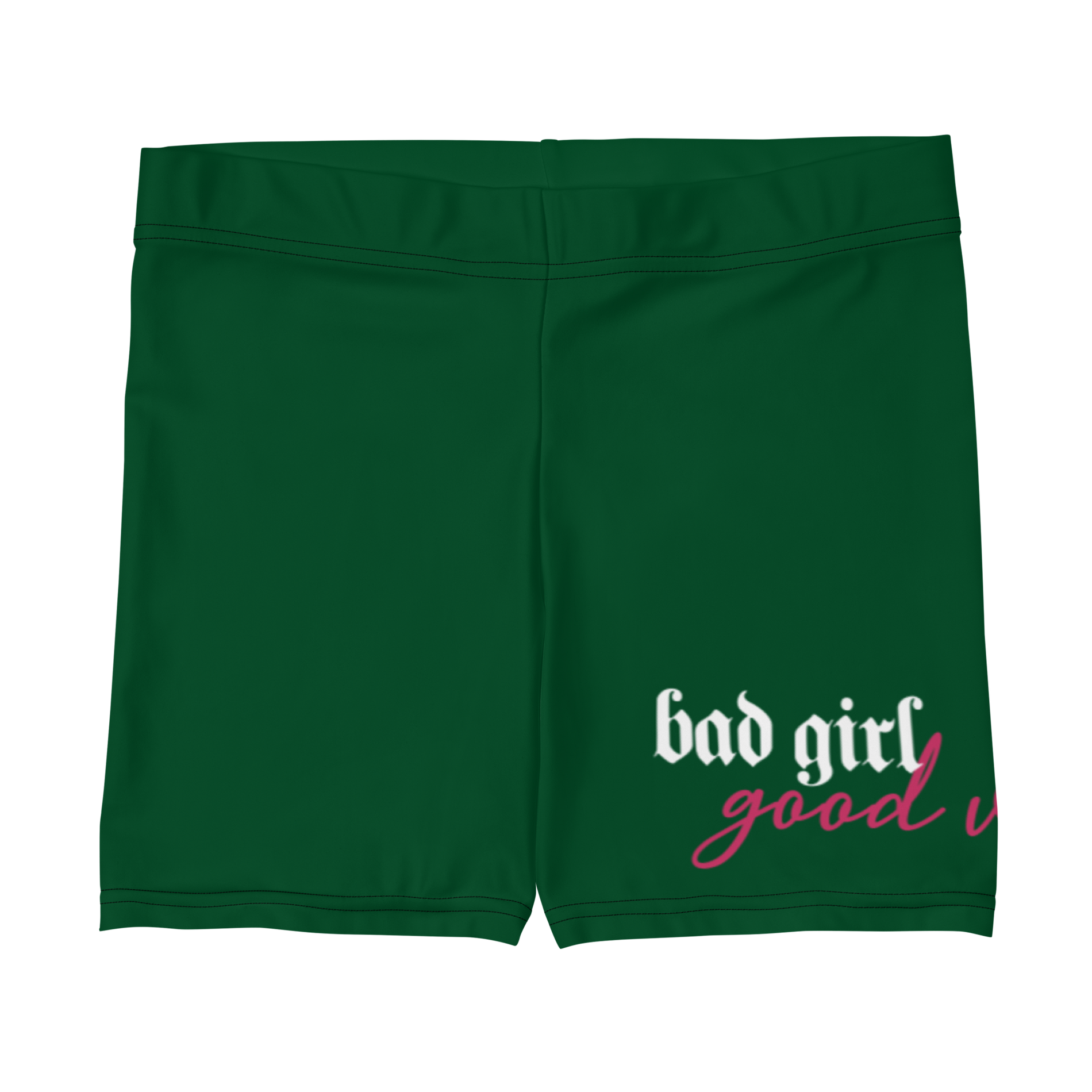 Bad Girl Good Vibe Spandex Shorts