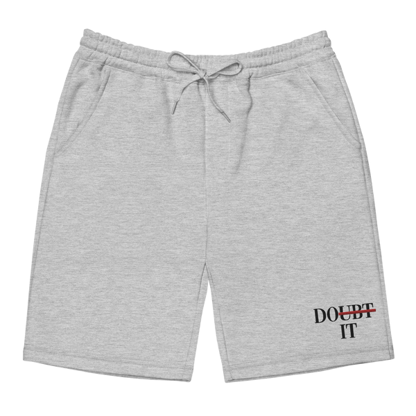 No Doubt Men's Fleece Shorts – glowgetterapparel.com