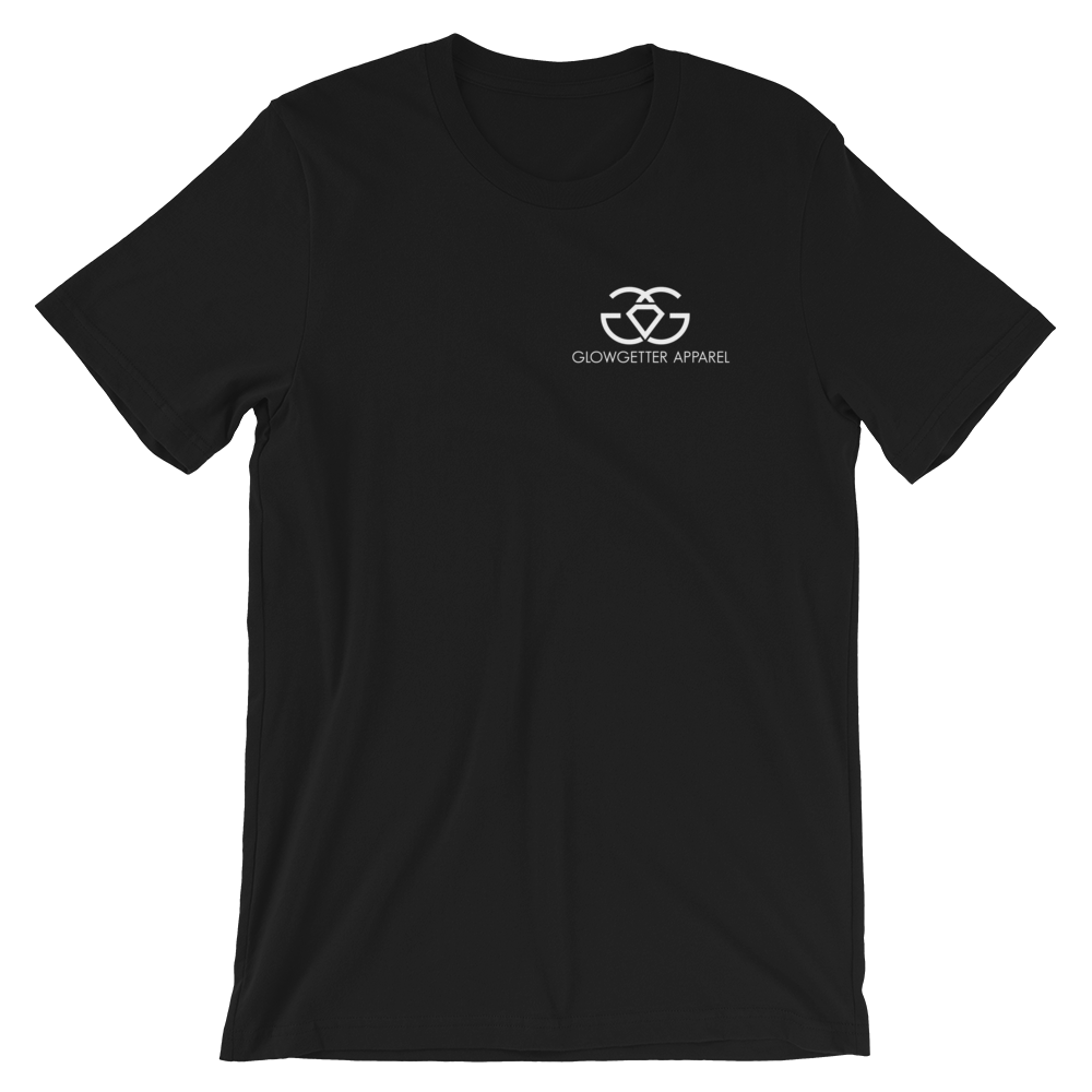 GlowGetter Logo Unisex Graphic Tee - Black | GlowGetter Apparel