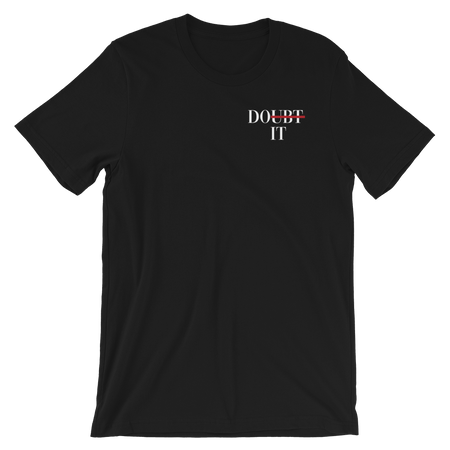 No Doubt Unisex Graphic Tee - Black | GlowGetter Apparel
